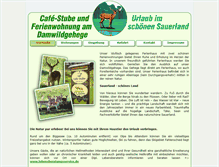 Tablet Screenshot of haus-stettner.de